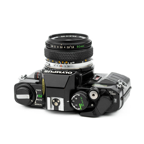 Olympus OM-40 Program — 50mm f/1.8