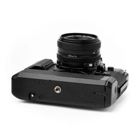 Canon A-1 + FD 50mm 1.8 + Winder