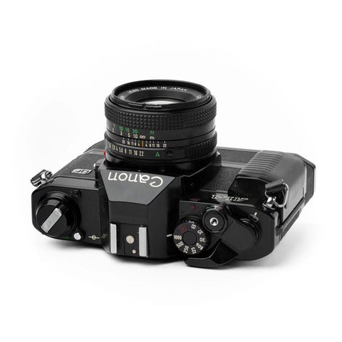 Canon AL-1 + 50mm f/1.8 + Winder Canon