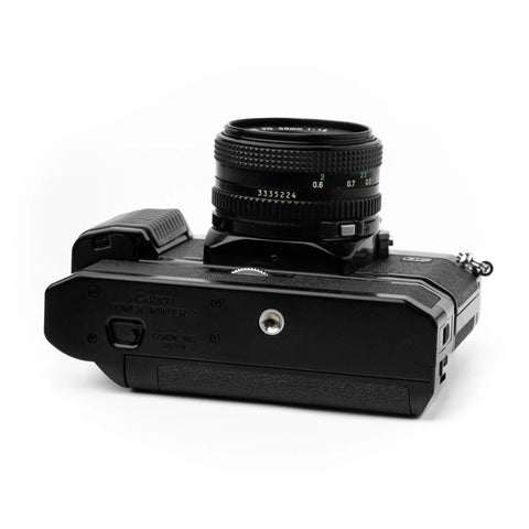 Canon AL-1 + 50mm f/1.8 + Winder Canon