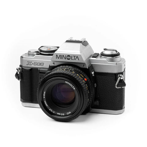 Minolta X-500 + 50mm 1.7 Minolta