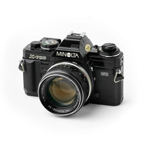 Minolta X-700 + MD 58mm f/1.4 Minolta