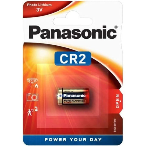 Pile CR2 Panasonic Lithium 3V Panasonic