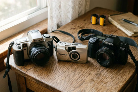 Appareil photo année 90 : guide des modèles vintage emblématiques