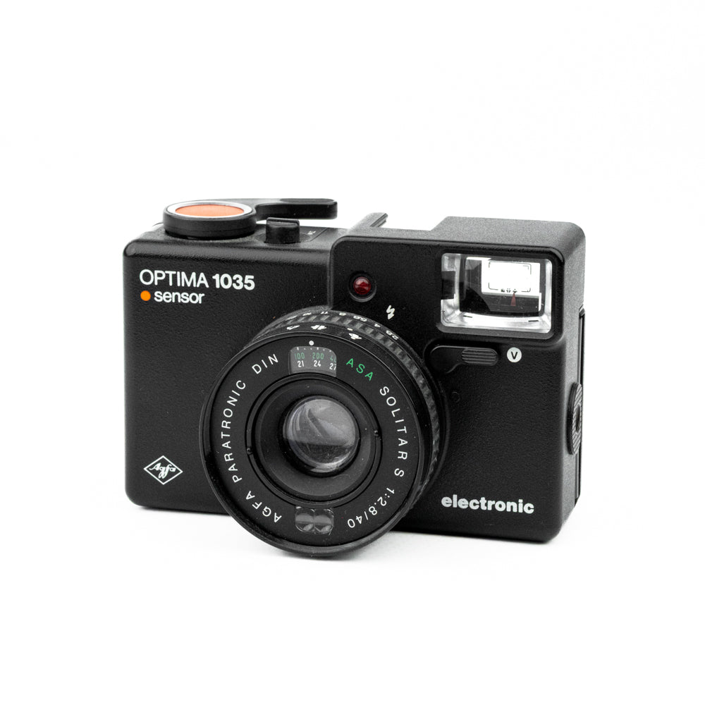 フィルムカメラ AGFA OPTIMA 1035 SOLITAR S 40mm f2.8 Agfa Optima 1035 Sensor – Solitar 40mm f/2.8 | France Argentique