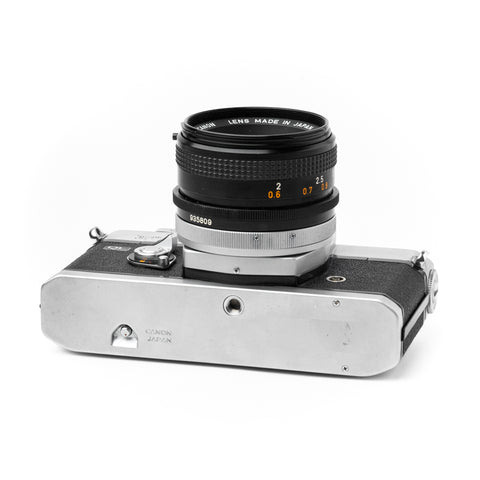 Canon FTb + 50mm f/1.8 S.C.