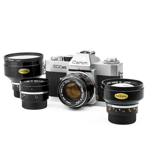 Canon EX Auto — 35/50/95/125mm