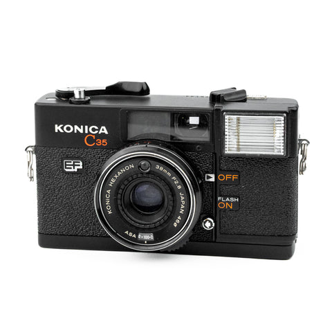 Konica C35 EF — 38mm f/2.8