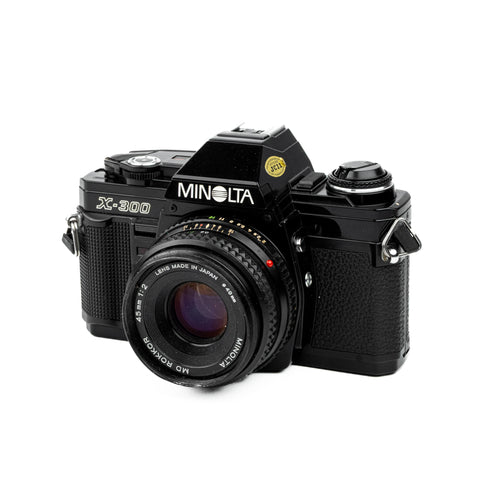 Minolta X-300 + MD 45mm f/2