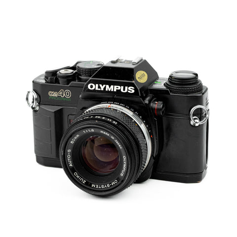 Olympus OM-40 Program — 50mm f/1.8