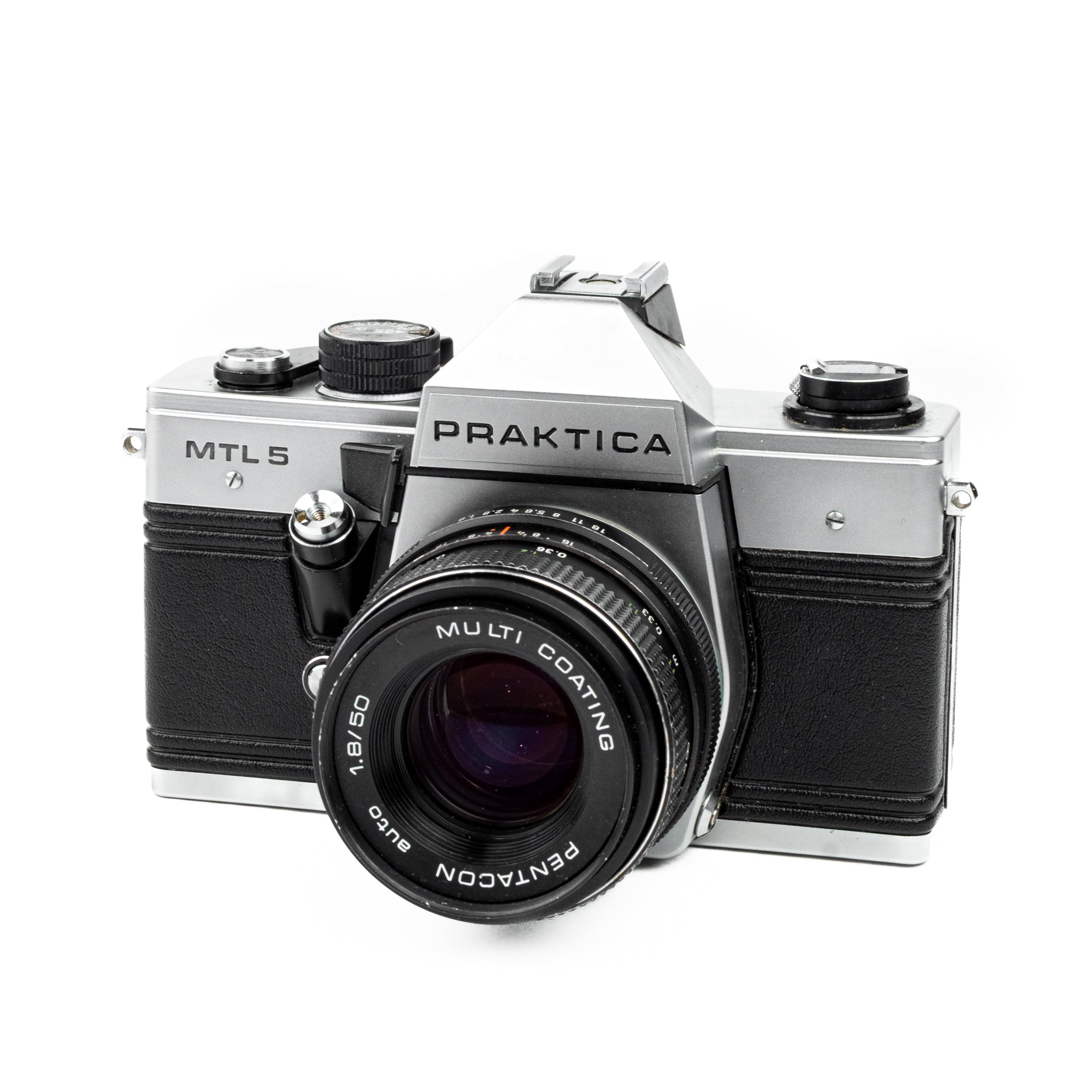 Praktica MTL5 + Pentacon 50mm f/1.8- Réflex Argentique – France