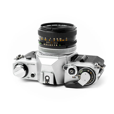 Canon AE-1 + FD 50mm 1.8