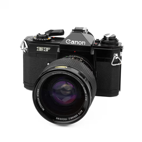 Canon EF + Vivitar 35-85mm